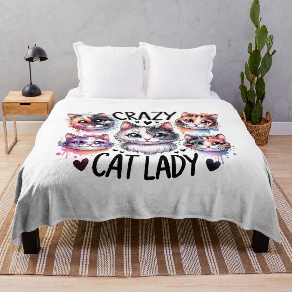 Item preview, Crazy Cat Lady 2 designed and sold by BellaMiaCrafts.