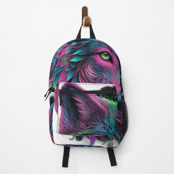 Item preview, Psychedelic Mystical Wolf designed and sold by RebelPaintBrush.