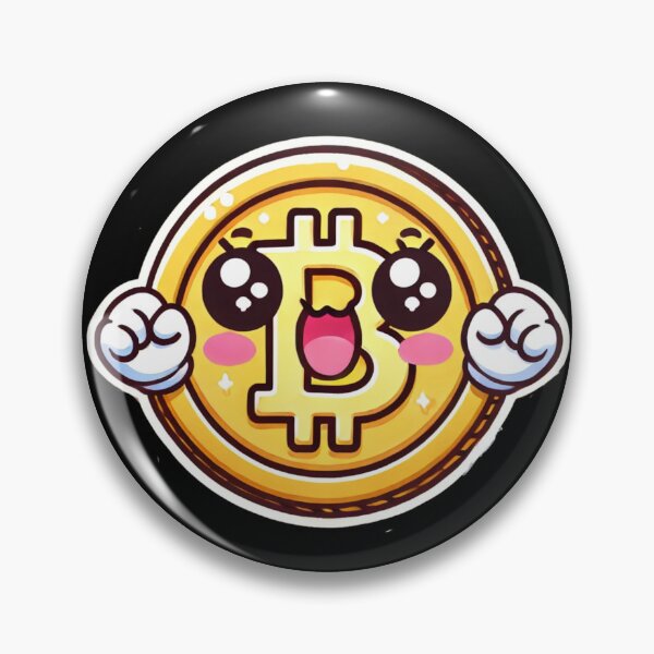 Item preview, Adorable Crypto BTC designed and sold by pixelpulsenyc.