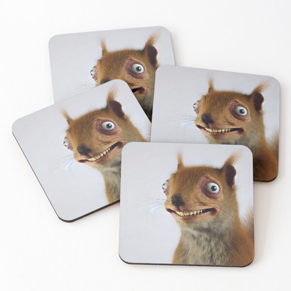 Item preview, The Squirrel's Startling Stare designed and sold by ArtPrintsUSA.