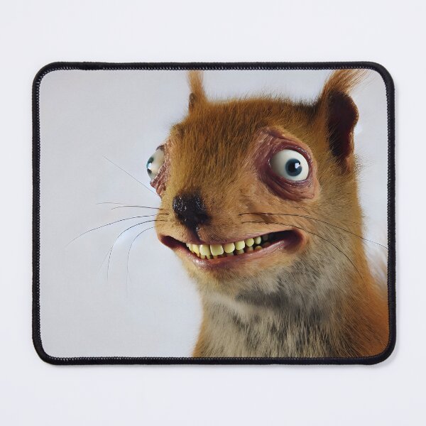 Item preview, The Squirrel's Startling Stare designed and sold by ArtPrintsUSA.