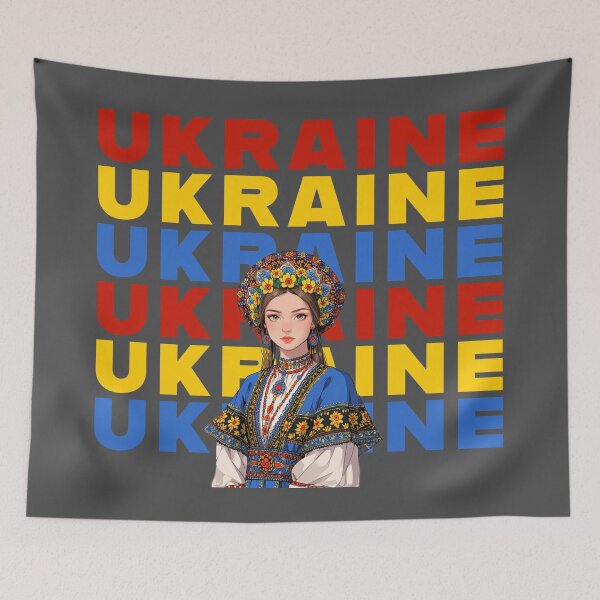 Item preview, UKRAINE TRADITIONAL WOMAN designed and sold by La Loca.