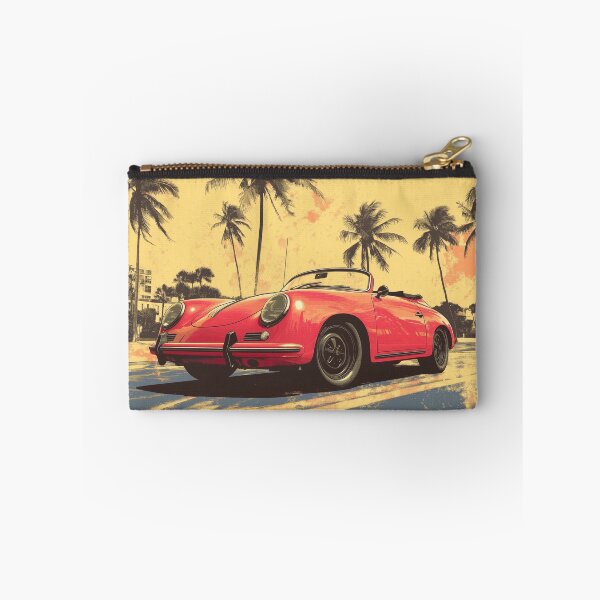 Item preview, Porsche 356 Convertable Miami Risograph Print designed and sold by blackdogshop.
