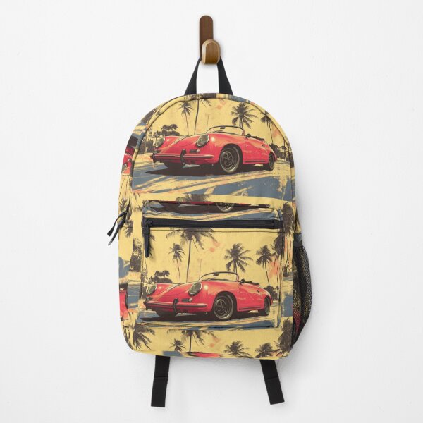 Item preview, Porsche 356 Convertable Miami Risograph Print designed and sold by blackdogshop.