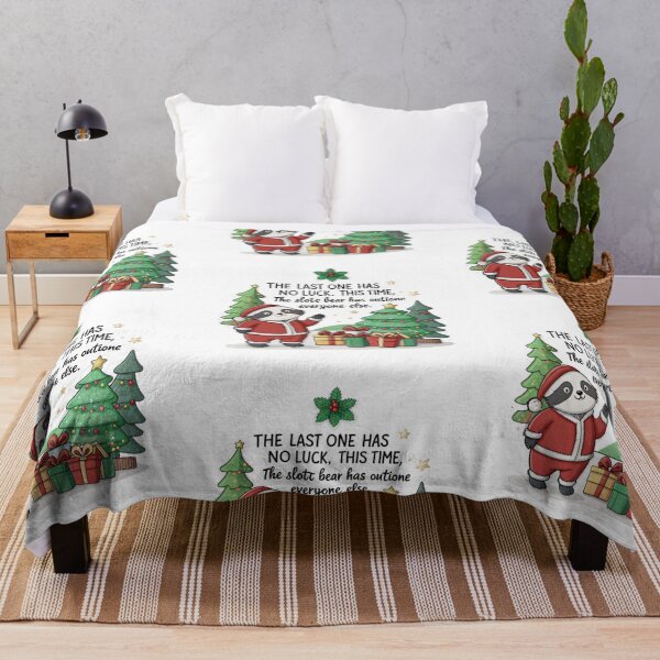 Item preview, Lazy Bear in Santa Costume celebrating christmas designed and sold by Yas_oma.