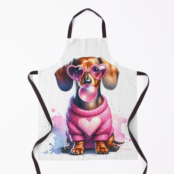 Item preview, Bubblegum Doxie designed and sold by BellaMiaCrafts.