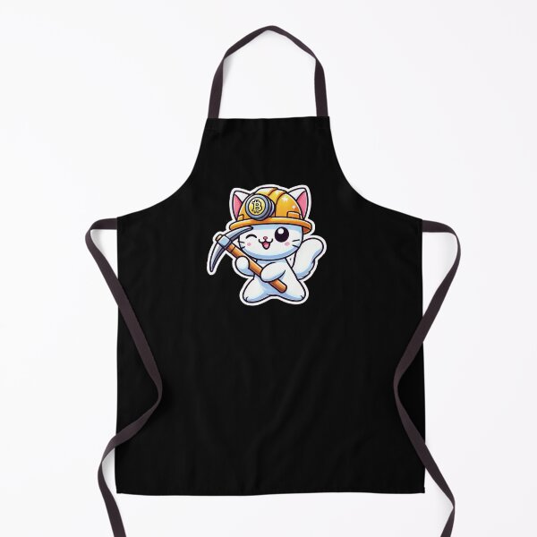 Item preview, Crypto Miner Kitty designed and sold by pixelpulsenyc.