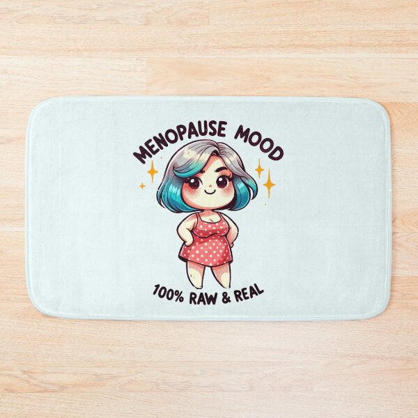 Item preview, Menopause 100% Raw & Real designed and sold by BassHeadMomma.