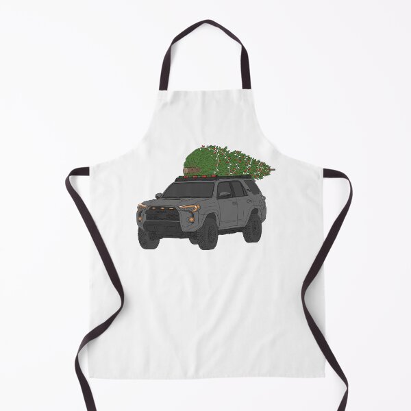 Item preview, Festive Grey 4Runner with Christmas Tree designed and sold by M-AlderTeesCo.