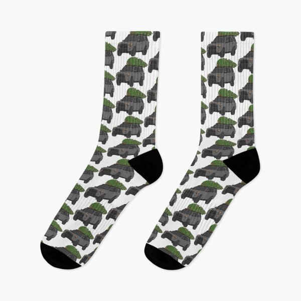 Item preview, Festive Grey 4Runner with Christmas Tree designed and sold by M-AlderTeesCo.
