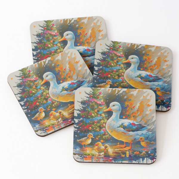 Item preview, Christmas Ducks in Festive Holiday Spirit | Cute Christmas Ducks designed and sold by MissMutsie.