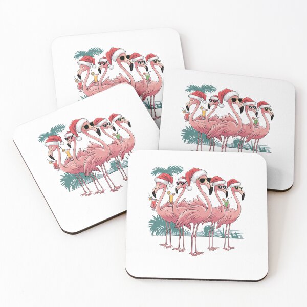 Item preview, Christmas Flamingos designed and sold by Peter Stawicki.