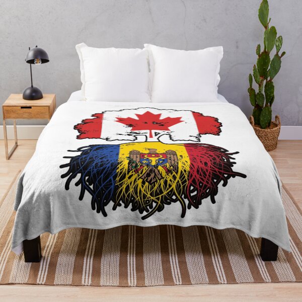 Item preview, Moldava Moldavan Canadian Canada Tree Roots Flag designed and sold by FlagX.