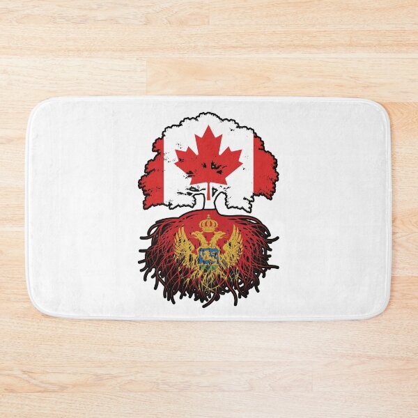 Item preview, Montenegro Montenegrin Canadian Canada Tree Roots Flag designed and sold by FlagX.