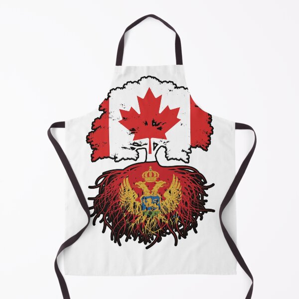 Item preview, Montenegro Montenegrin Canadian Canada Tree Roots Flag designed and sold by FlagX.
