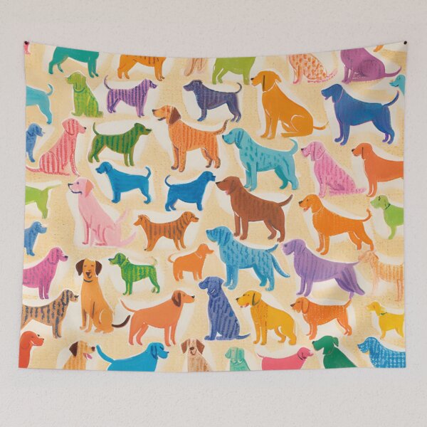 Item preview, Cute Dogs Patters designed and sold by mythangs.