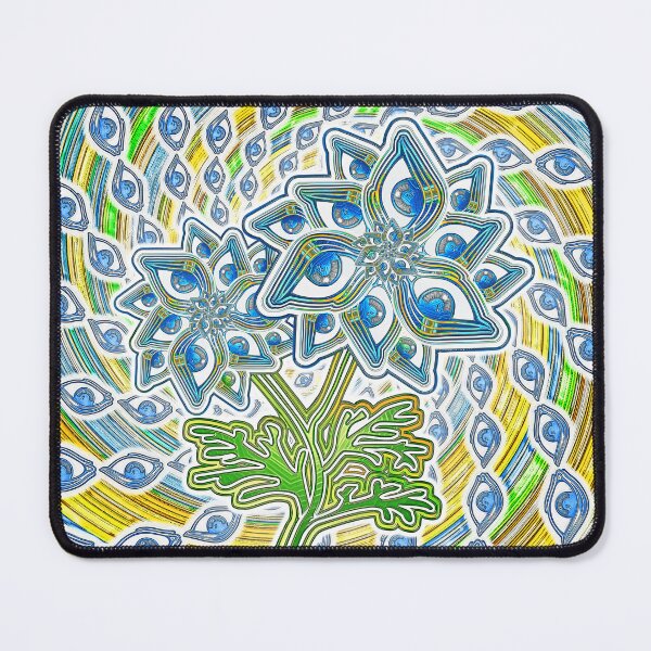 Item preview, EyeMandalaDubFlow6 designed and sold by Klaus Bremner (Autotelic Art).
