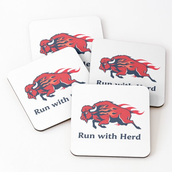Item preview, Run with the Herd buffalo bills designed and sold by ART ATTACK ZONE.