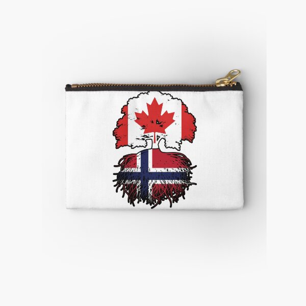 Item preview, Norway Norwegian Canadian Canada Tree Roots Flag designed and sold by FlagX.