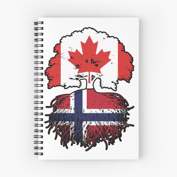 Item preview, Norway Norwegian Canadian Canada Tree Roots Flag designed and sold by FlagX.