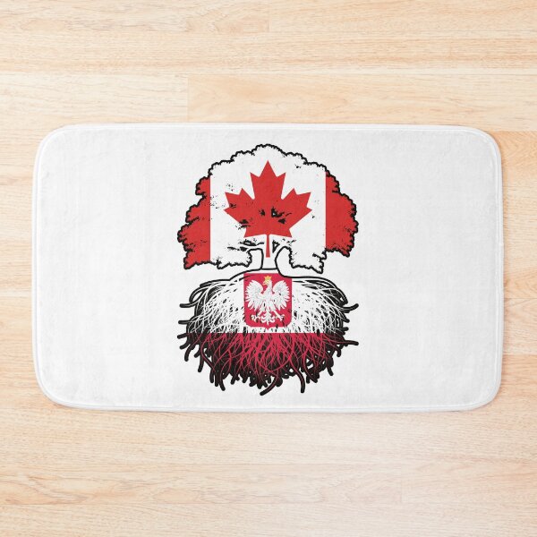 Item preview, Poland Polish Canadian Canada Tree Roots Flag designed and sold by FlagX.