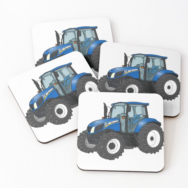 Item preview, Blue tractor designed and sold by ShyflyerArts.