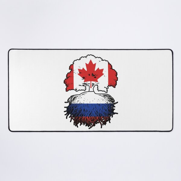 Item preview, Russia Russian Canadian Canada Tree Roots Flag designed and sold by FlagX.