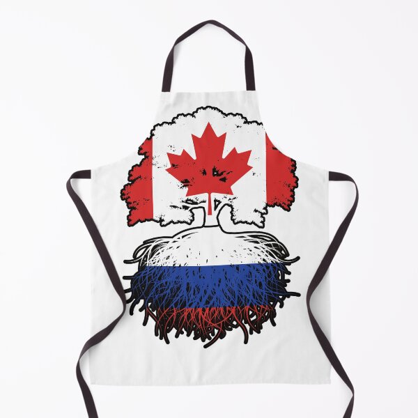 Item preview, Russia Russian Canadian Canada Tree Roots Flag designed and sold by FlagX.