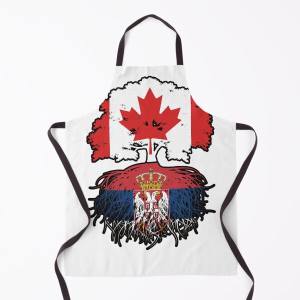 Item preview, Serbia Serbian Canadian Canada Tree Roots Flag designed and sold by FlagX.