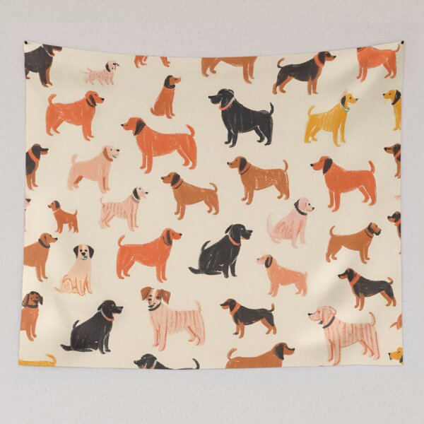 Item preview, Cute Dogs Patters #3 designed and sold by mythangs.