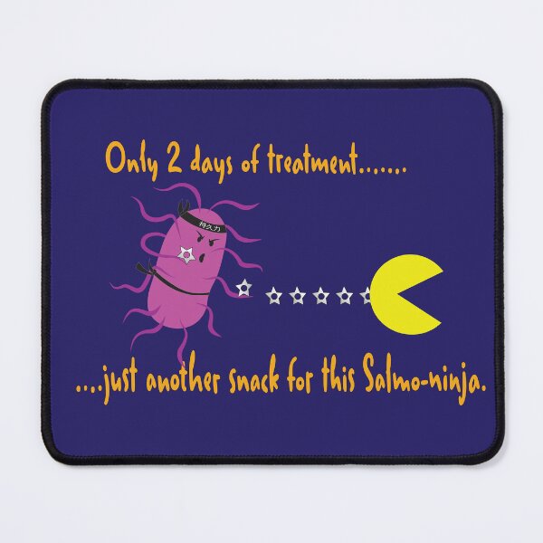 Item preview, Salmo-ninja. Bacteria designed and sold by atedesigns.