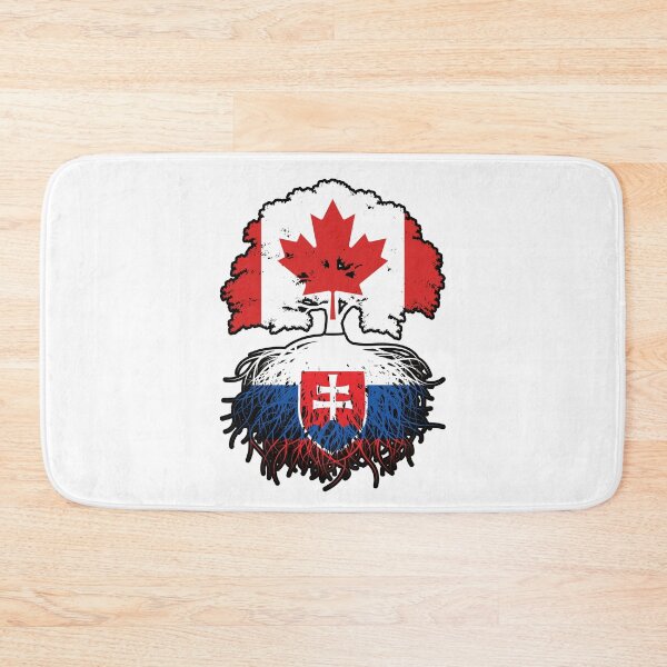 Item preview, Slovakia Slovakian Canadian Canada Tree Roots Flag designed and sold by FlagX.
