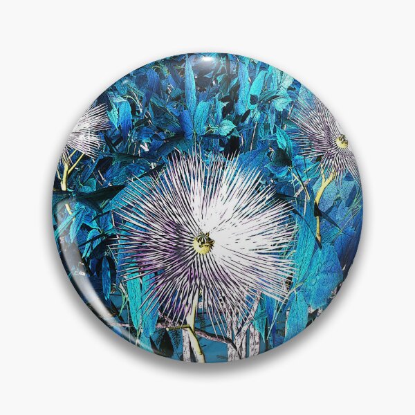 Item preview, Flowers in Blue designed and sold by Solitaire Parke.