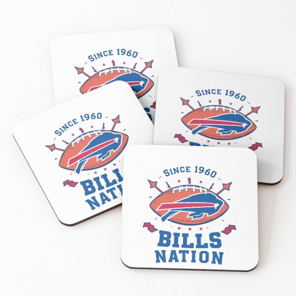 Item preview, Bills Nation Heritage buffalo since 1960 t-shirt designed and sold by ART ATTACK ZONE.