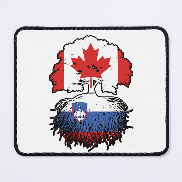 Item preview, Slovenia Slovenian Canadian Canada Tree Roots Flag designed and sold by FlagX.