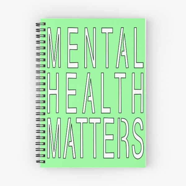Item preview, Mental health matters (lime green) designed and sold by Mychaela-Artist.