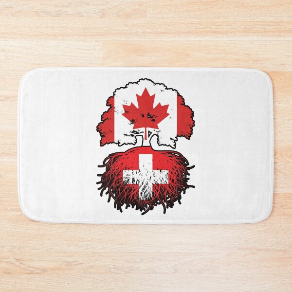 Item preview, Switzerland Swiss Canadian Canada Tree Roots Flag designed and sold by FlagX.