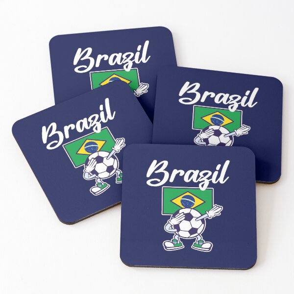 Item preview, BRAZIL - Dabbing Football Soccer Ball - BRAZIL designed and sold by Darling DeDe.