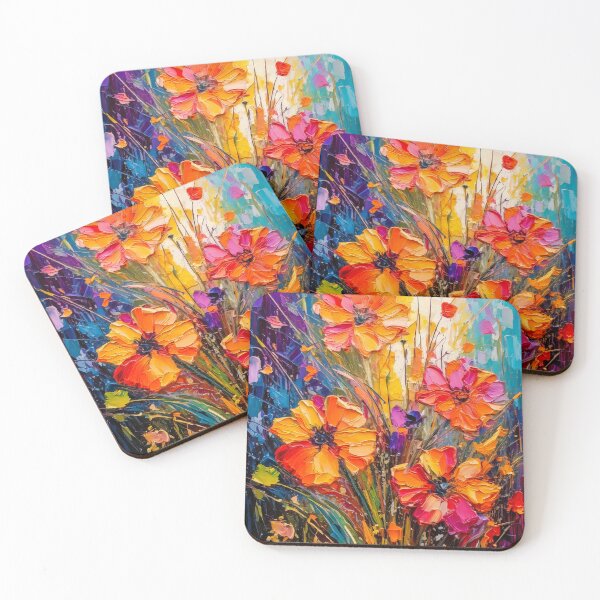 Item preview, Abstract Flowers designed and sold by ArtFactoryAI.