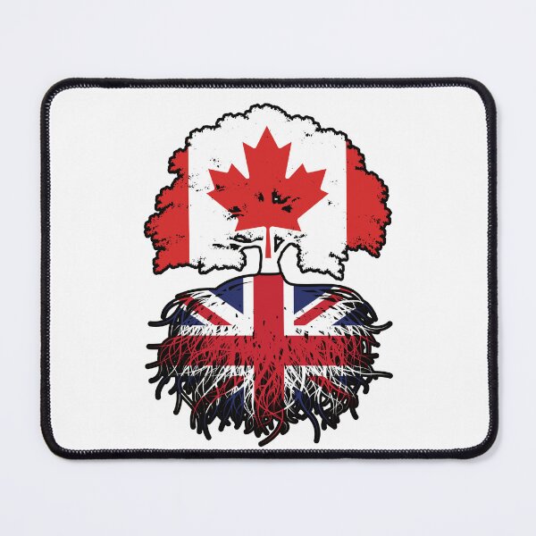 Item preview, UK British Canadian Canada Tree Roots Flag designed and sold by FlagX.