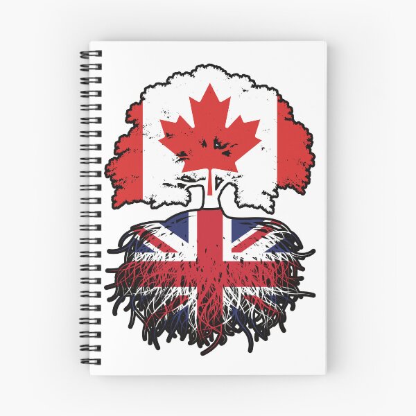 Item preview, UK British Canadian Canada Tree Roots Flag designed and sold by FlagX.