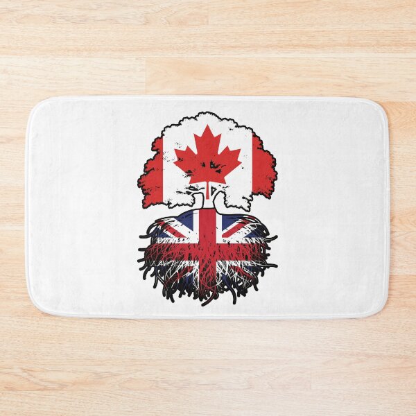 Item preview, UK British Canadian Canada Tree Roots Flag designed and sold by FlagX.