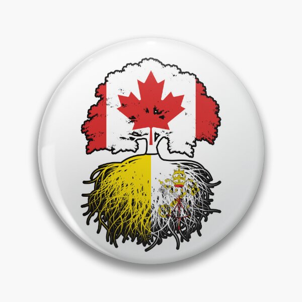 Item preview, Vatican Canadian Canada Tree Roots Flag designed and sold by FlagX.