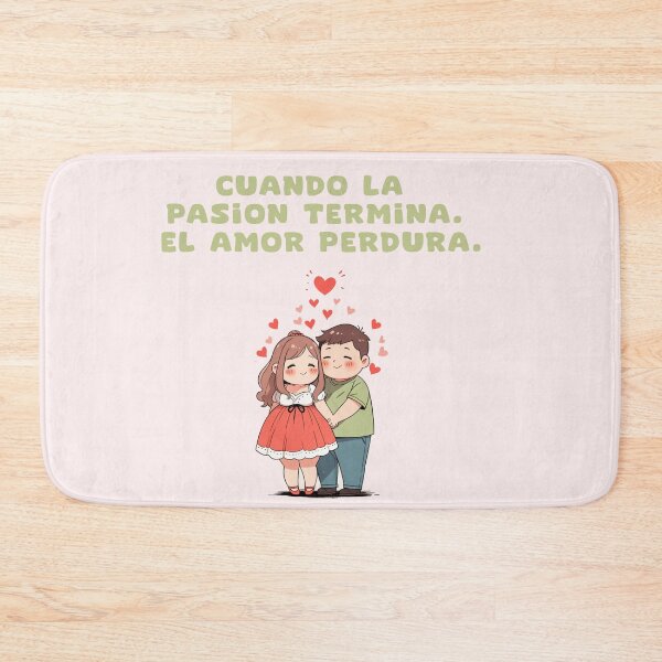 Item preview, When passion ends. Love endures. Valentin spanish quotes designed and sold by La Loca.