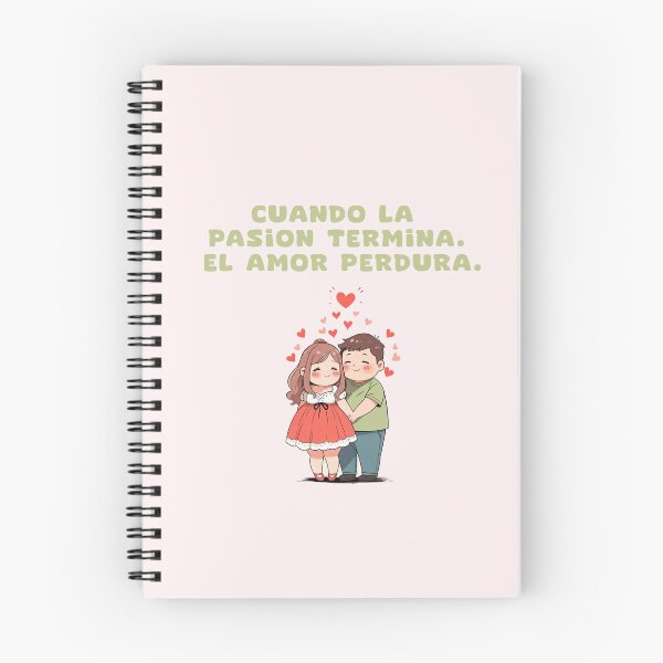 Item preview, When passion ends. Love endures. Valentin spanish quotes designed and sold by La Loca.