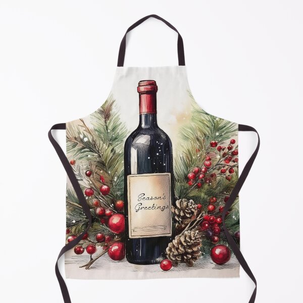 Item preview, Holiday Wine Bottle 3 designed and sold by dcsimages.