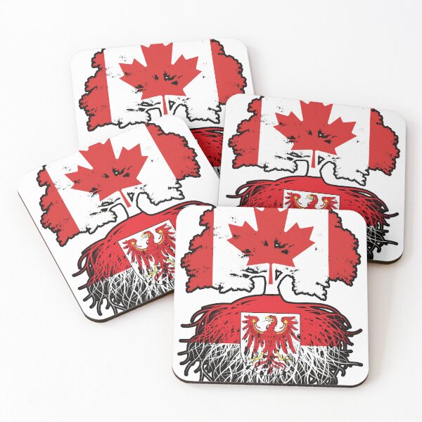 Item preview, Brandenburg Brandenburger Canadian Canada Tree Roots Flag designed and sold by FlagX.