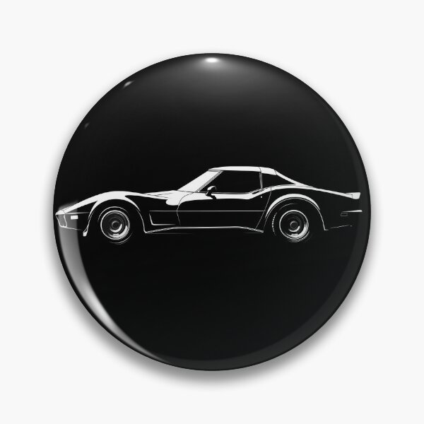 Item preview, C3 Corvette Stingray illustration designed and sold by blackdogshop.