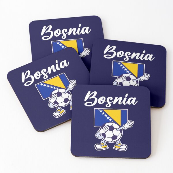 Item preview, BOSNIA - Dabbing Football Soccer Ball - BOSNIA designed and sold by Darling DeDe.