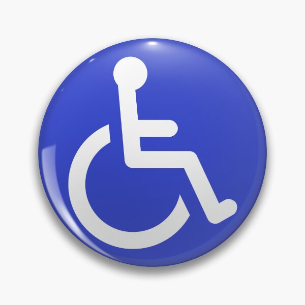 Item preview, Blue Disabled Wheelchair Access Sign Vector designed and sold by THP Creative.